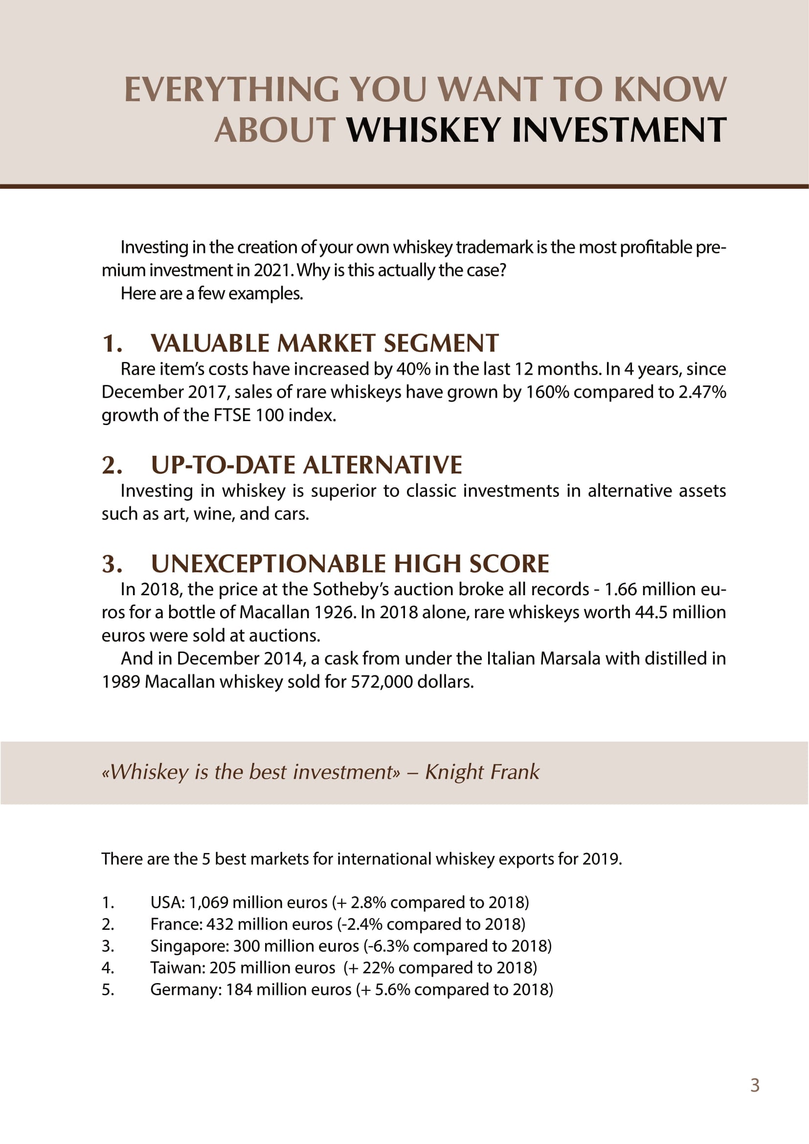 Baltic Whisky Bank book page 3