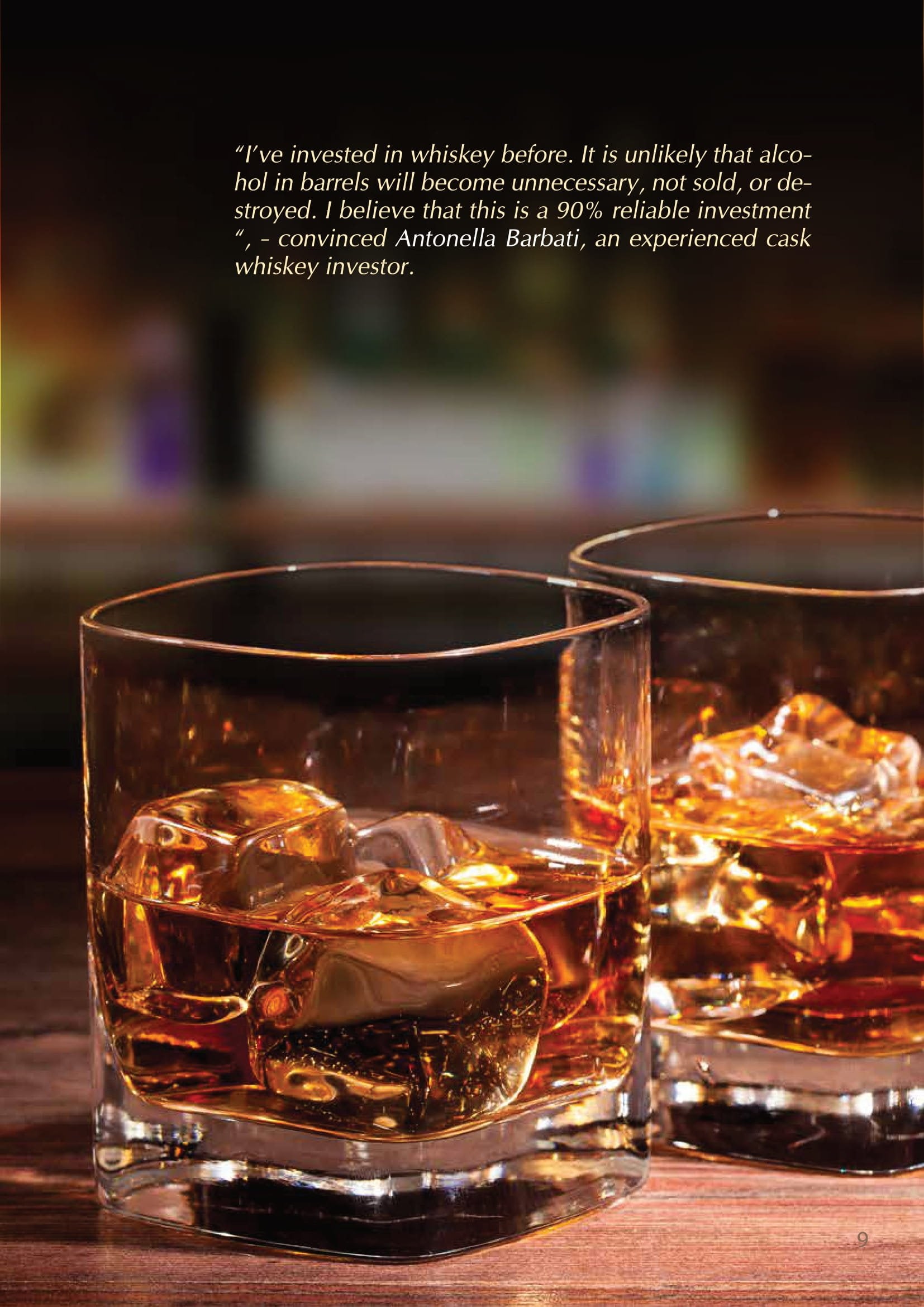 Baltic Whisky Bank book page 9