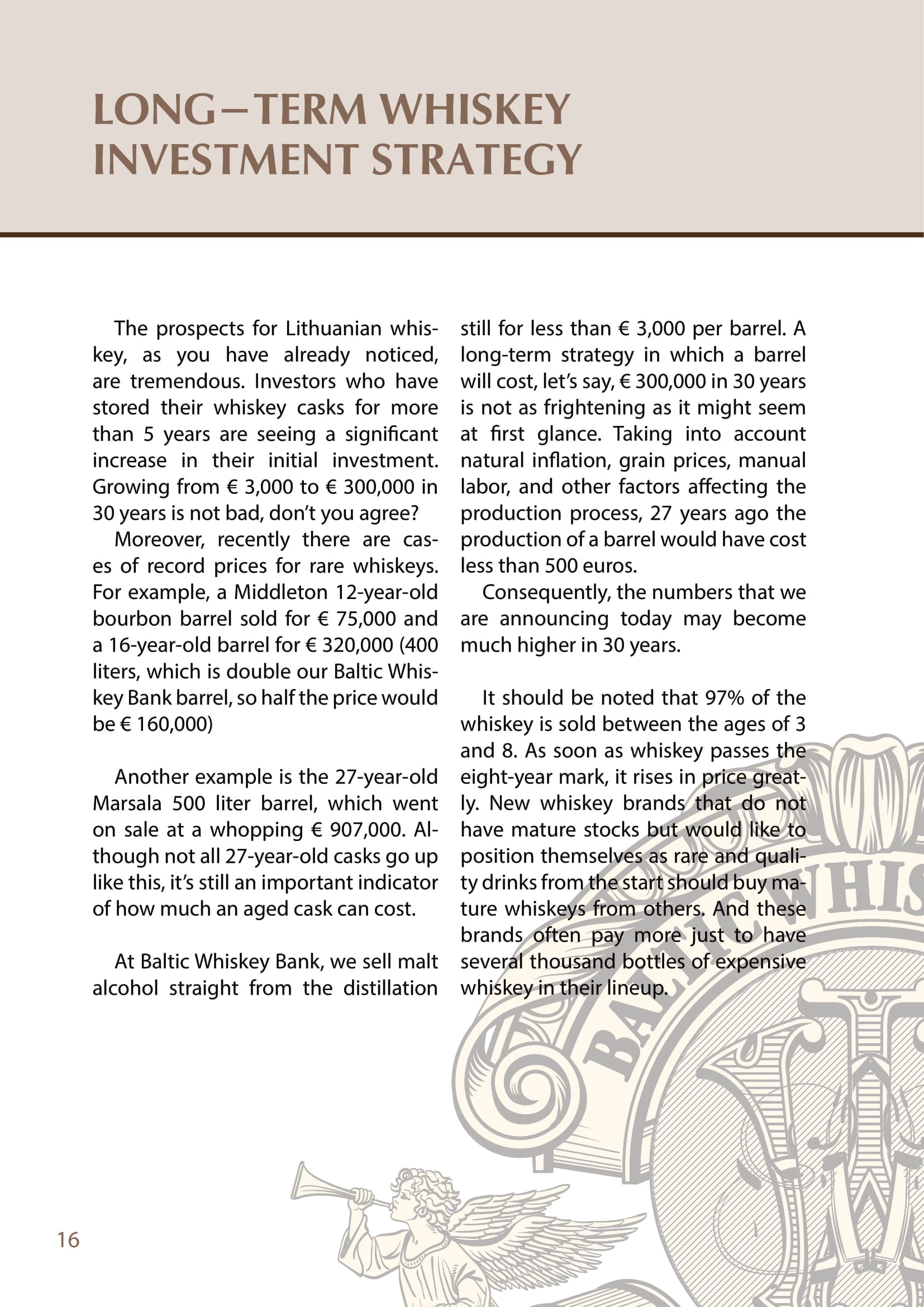 Baltic Whisky Bank book page 16