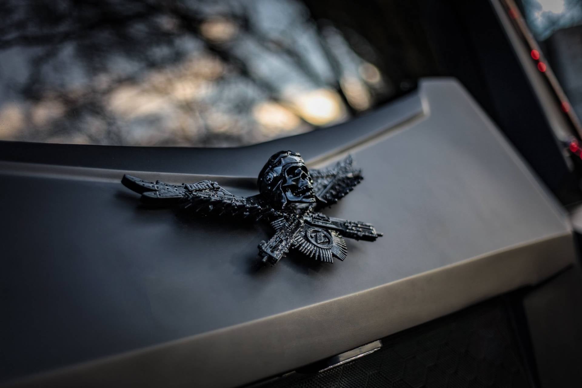 The Spirit of Victors ornament on the Black Stallion’s bonnet
