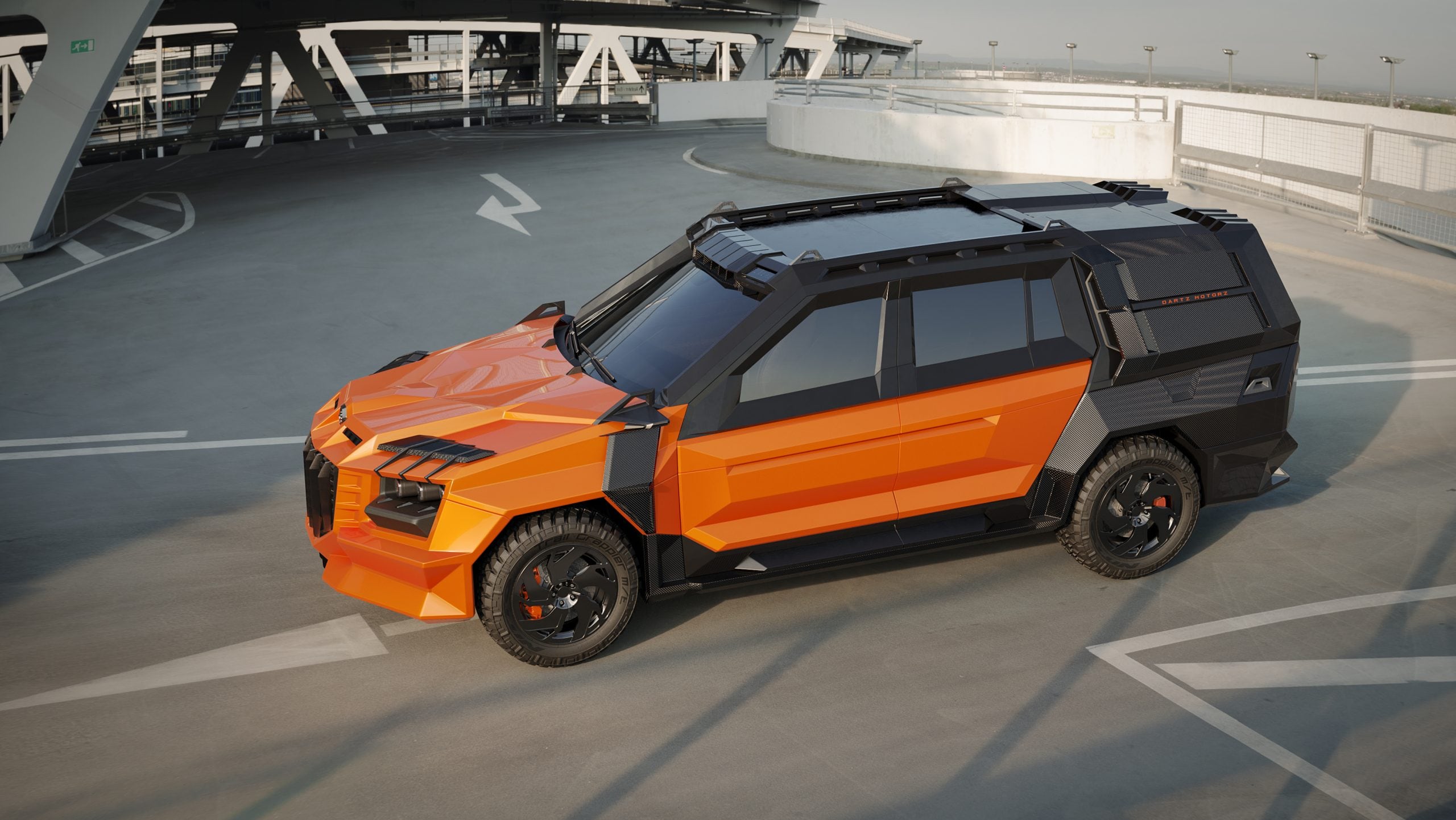 DARTZ Prombron Black Tiger Edition detail